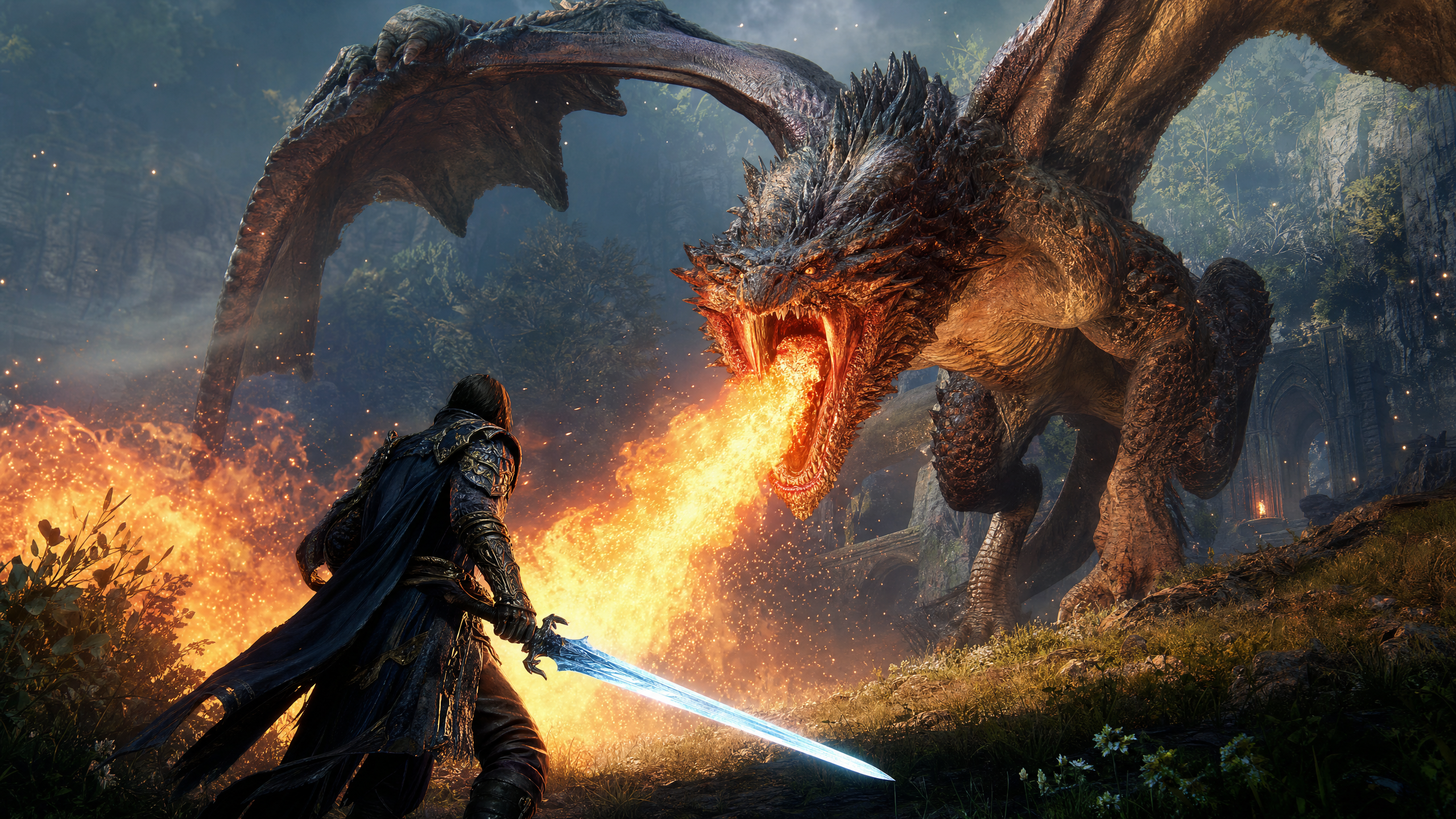 Featured game review — fantasy RPG dragon battle
