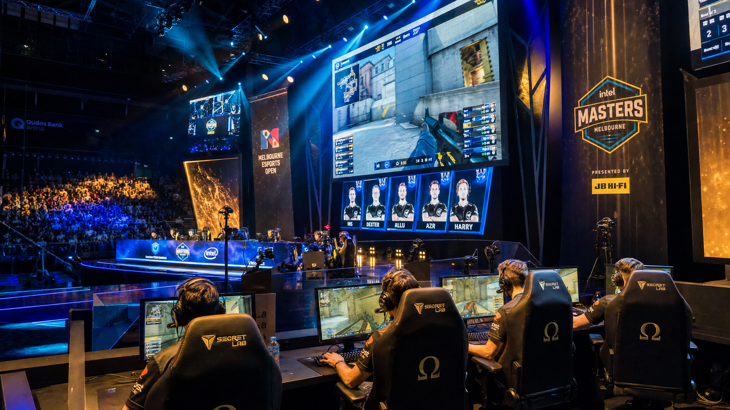Esports tournament coverage
